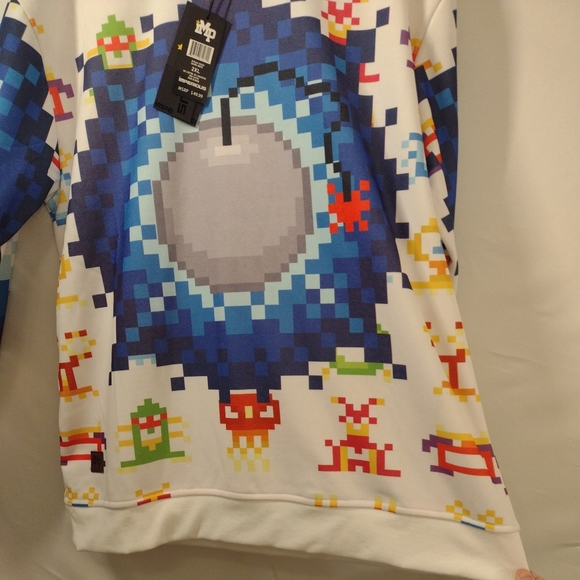 Imperious iMp Brand - 8 Bit Bomb Pattern -Pullover Sweatshirt  Youth Size 3X NWD - Picture 6 of 12